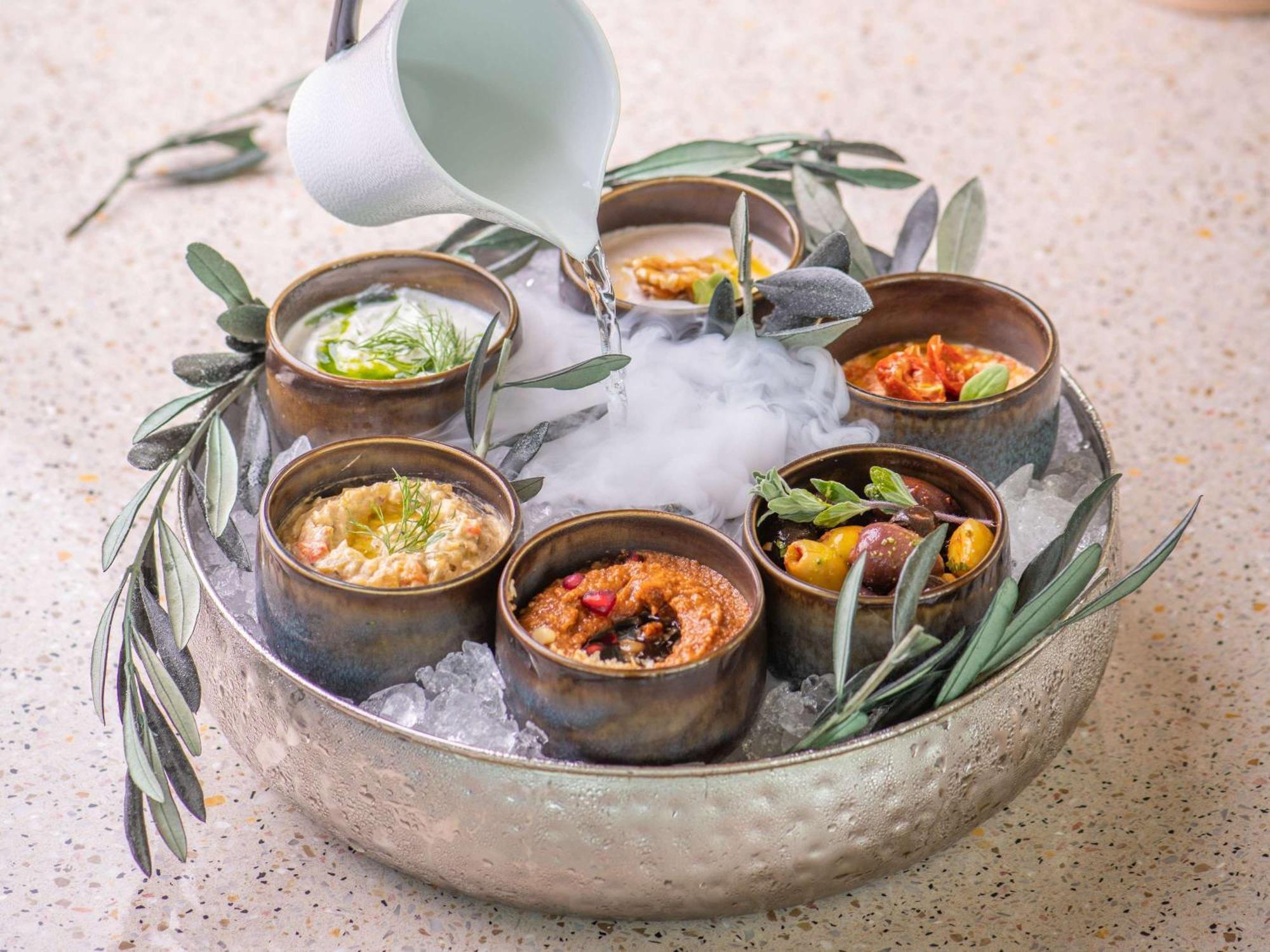 Sofitel Bahrain Zallaq Thalassa Sea & Spa Manama Exterior photo A selection of chutneys